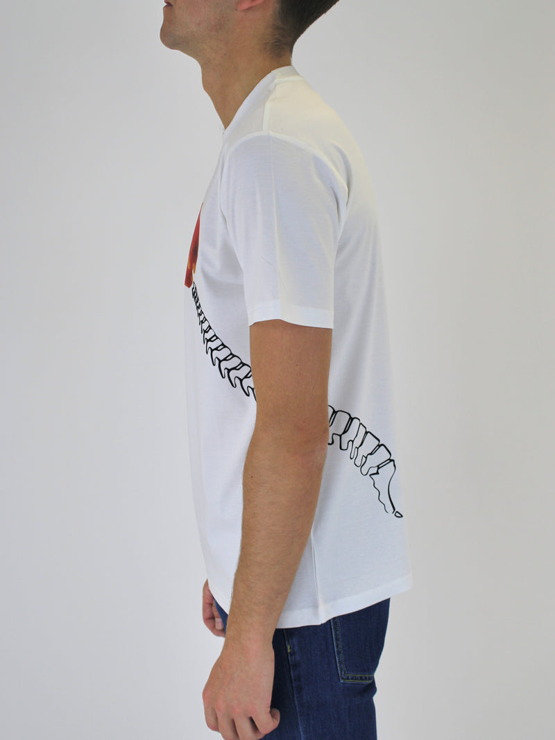 White X-Ray Bird T-Shirt