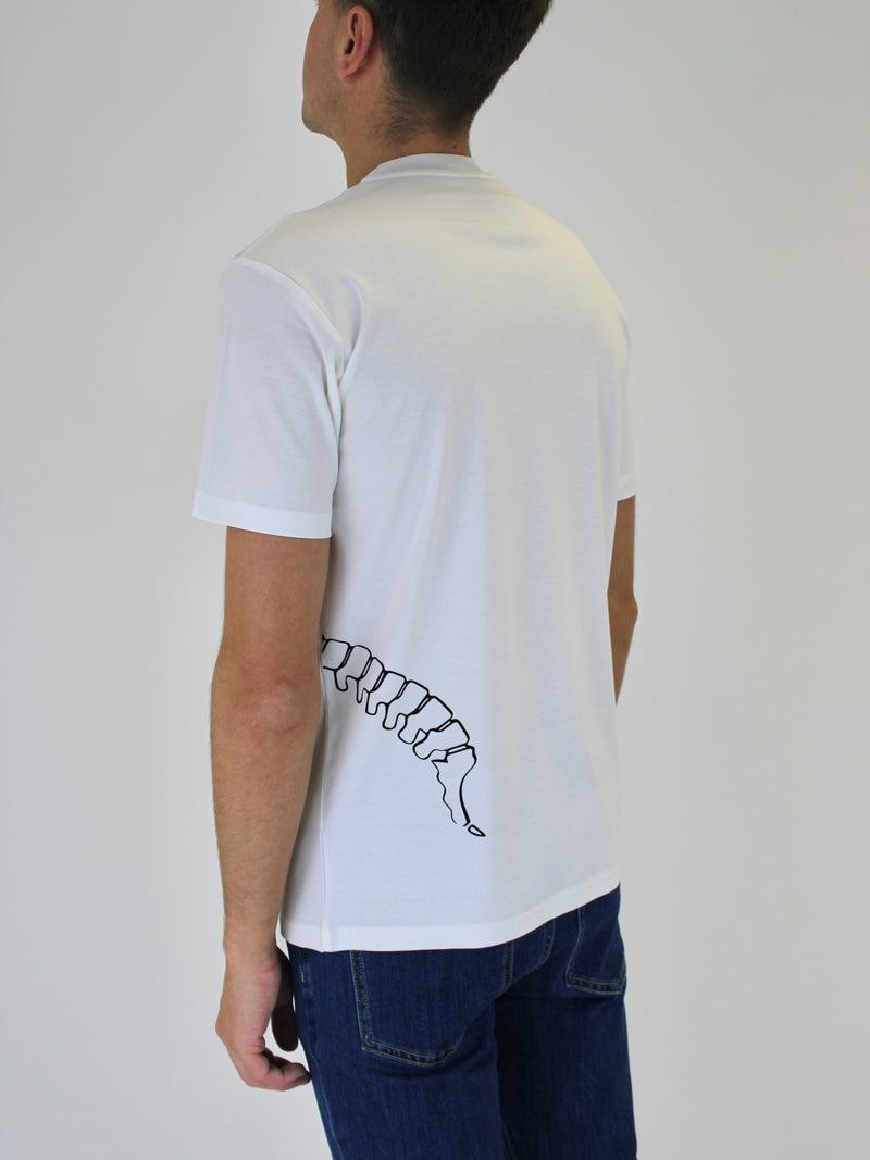 White X-Ray Bird T-Shirt