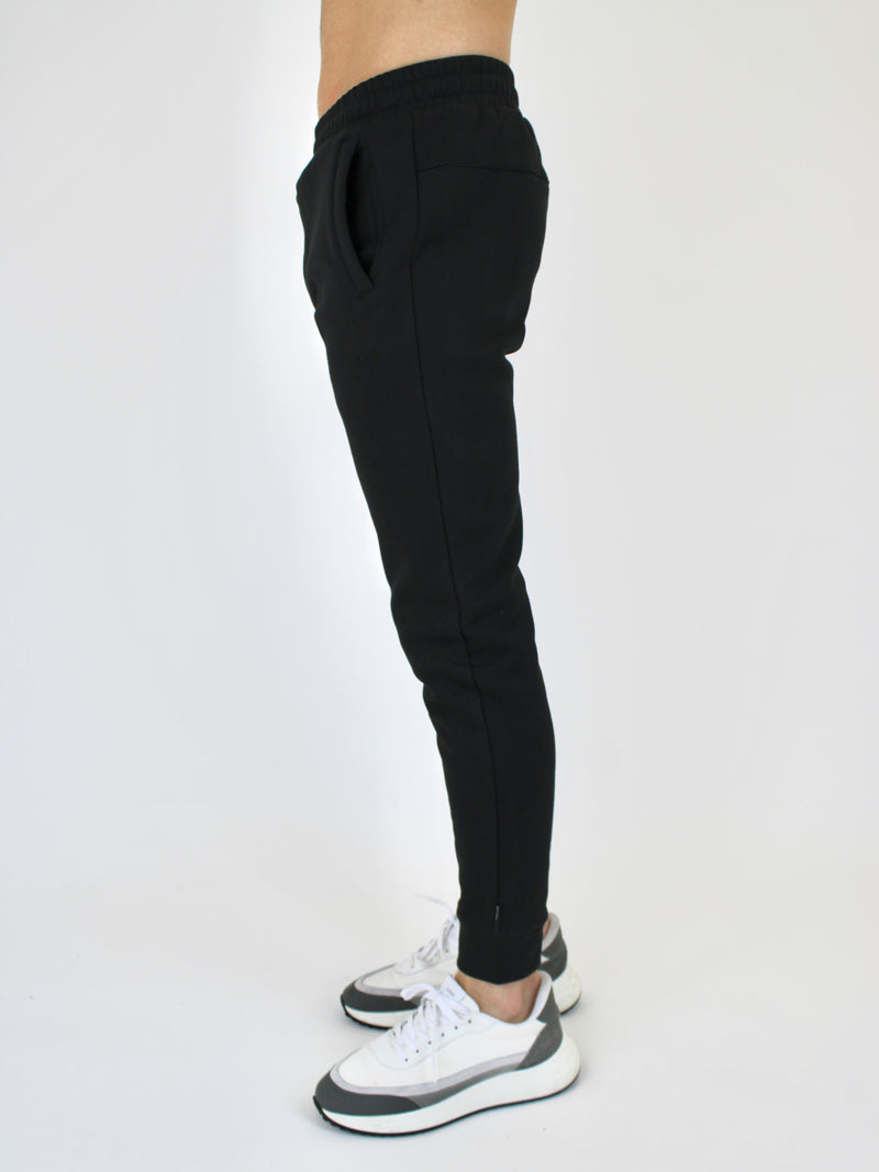 Black Essential Joggers