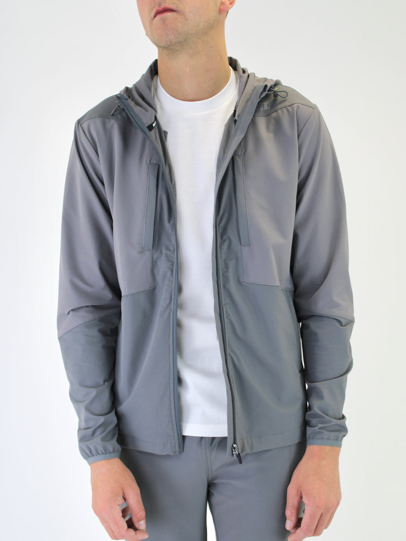 Kids Light Grey V10 Windbreaker