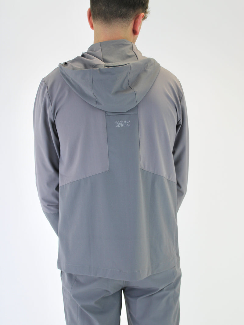 Light Grey V10 Windbreaker