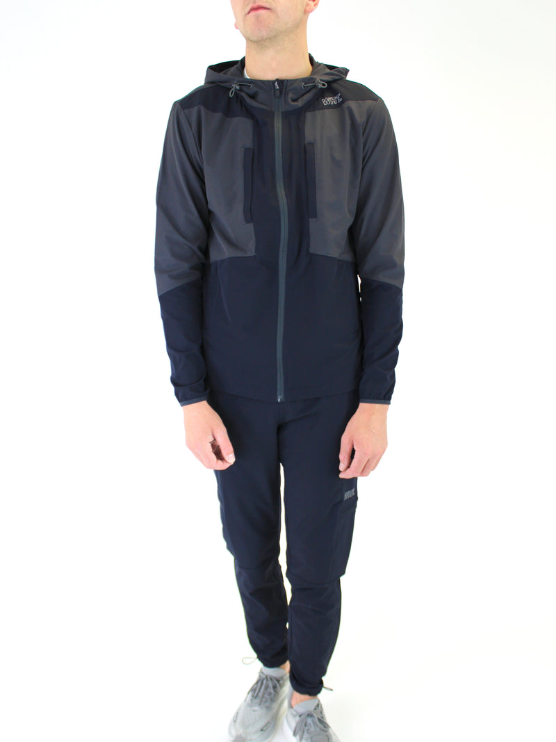 Navy / Grey V10 Windbreaker