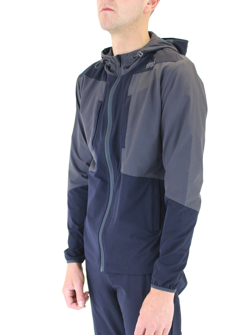 Navy / Grey V10 Windbreaker