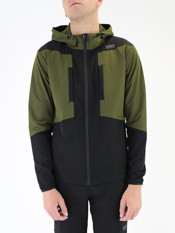 Black / Khaki V10 Windbreaker