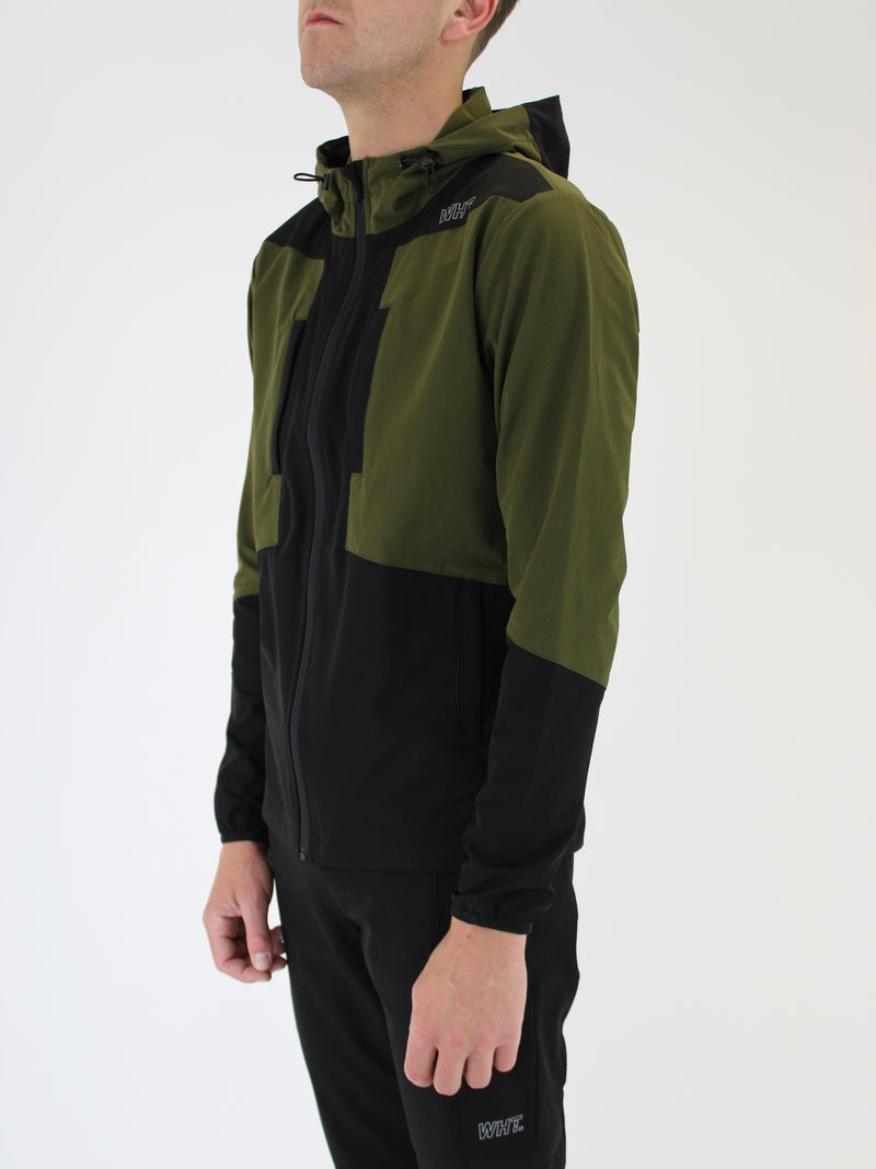 Black / Khaki V10 Windbreaker