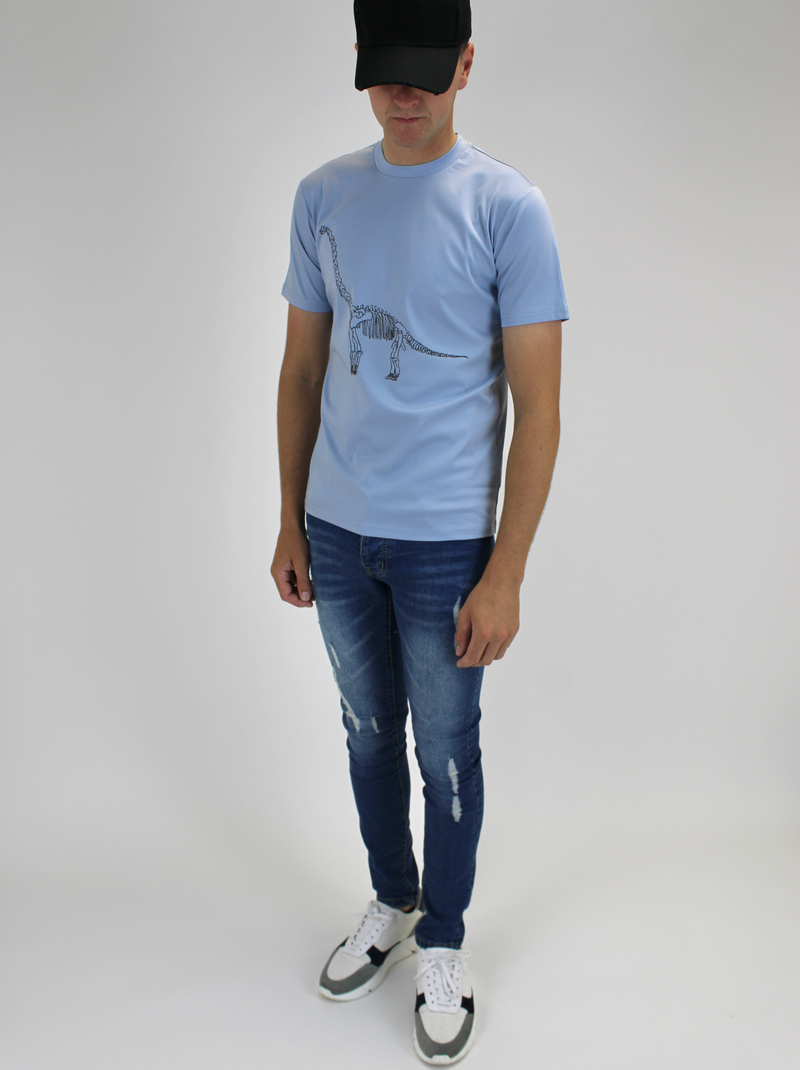 Sky Blue Dino T-Shirt