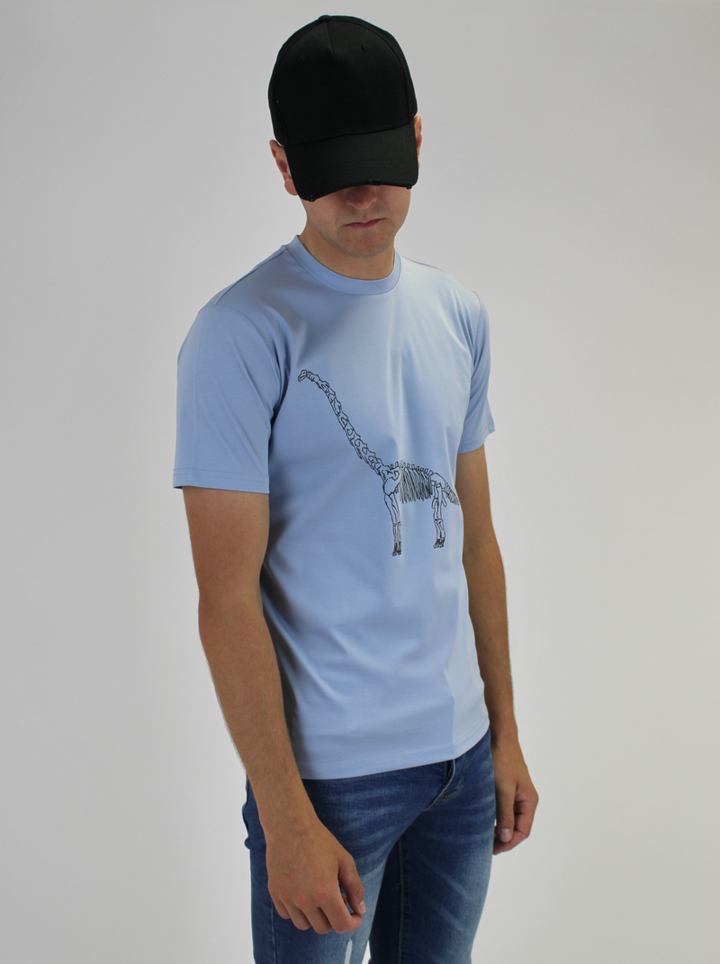 Sky Blue Dino T-Shirt