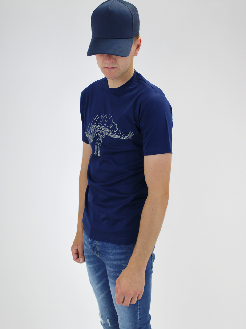 Navy Dino T-Shirt