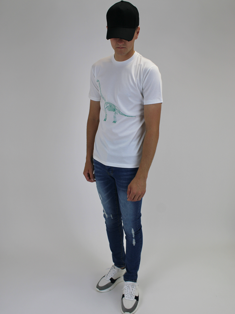 White Dino T-Shirt