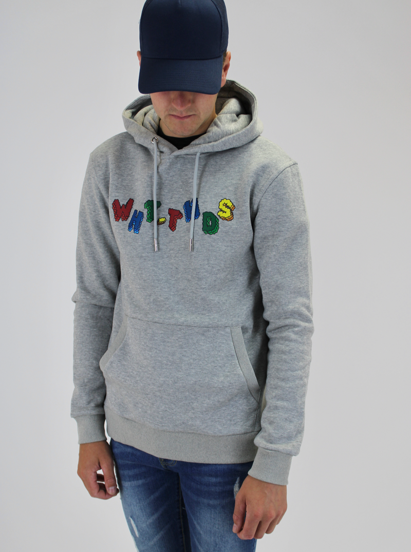 Light Grey Cloud WHT-THDS Hoodie