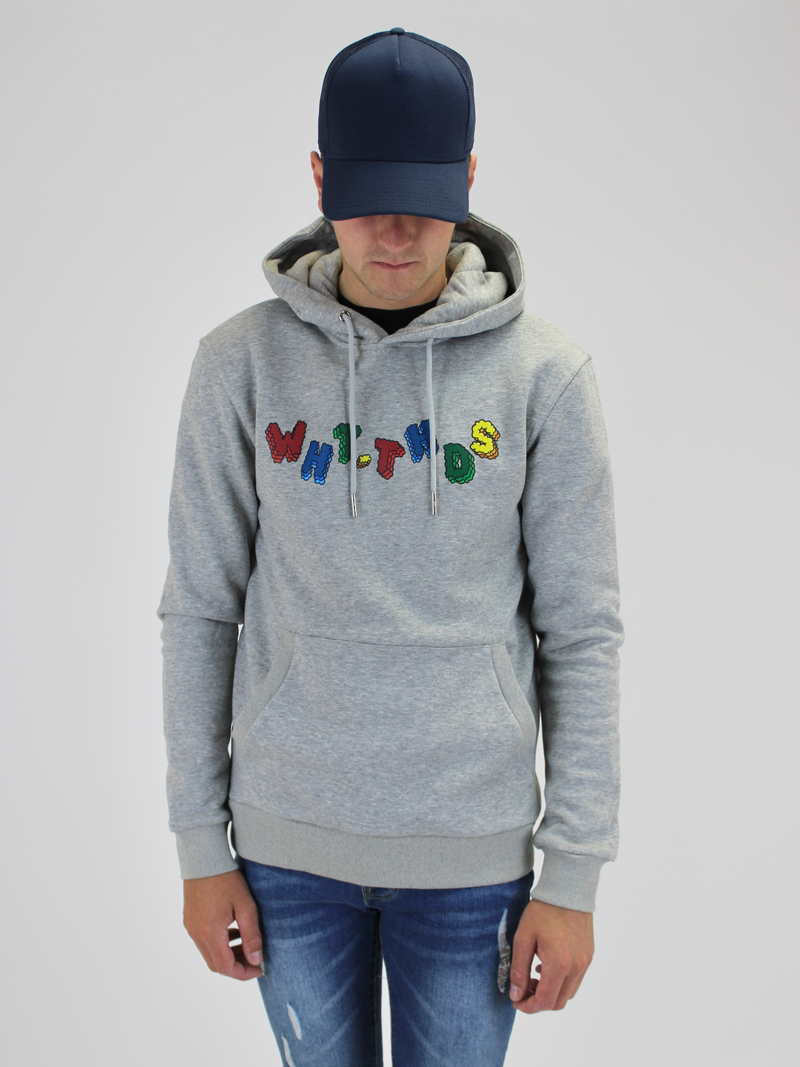 Light Grey Cloud WHT-THDS Hoodie