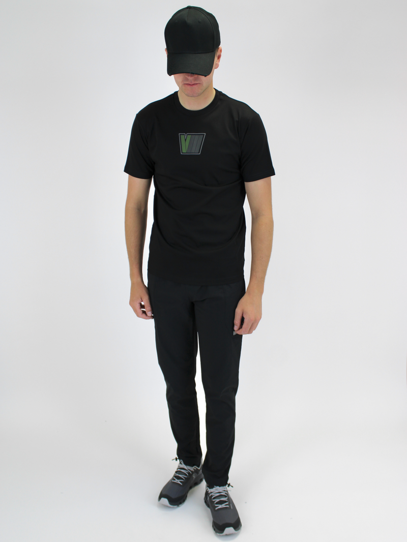 Black / Khaki V8 T-Shirt