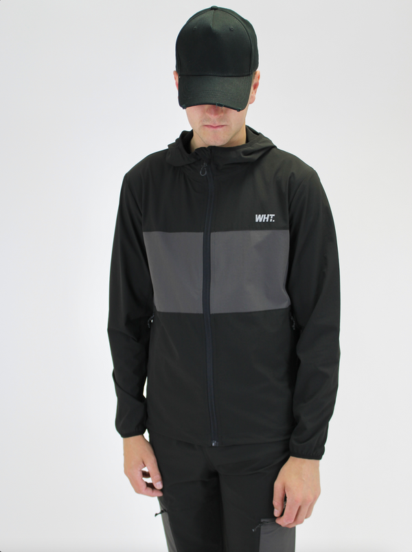 Black / Grey Utility Jacket