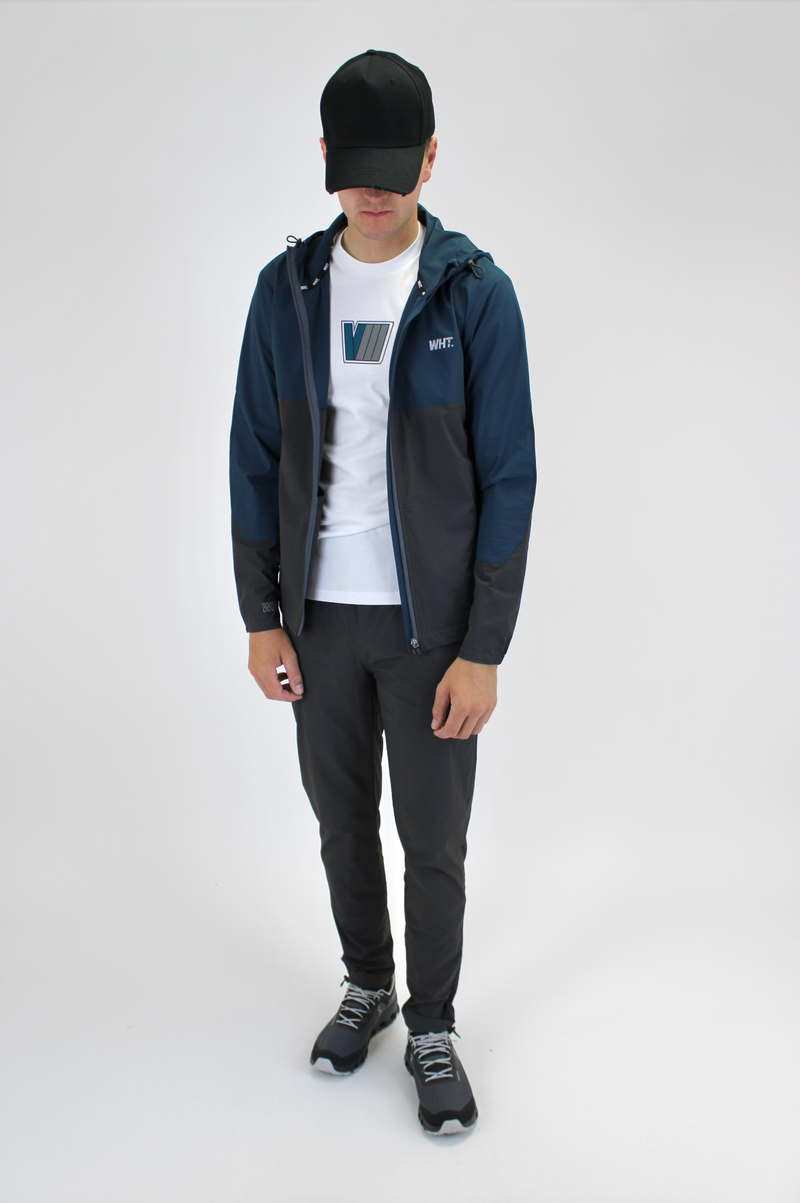 Dark Grey / Dark Teal V8 Windbreaker