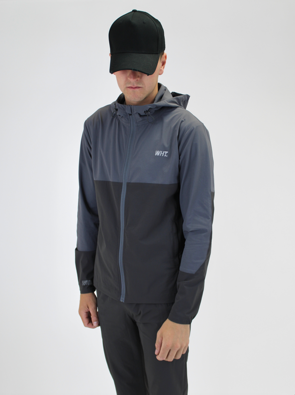 Grey / Dark Grey V8 Windbreaker