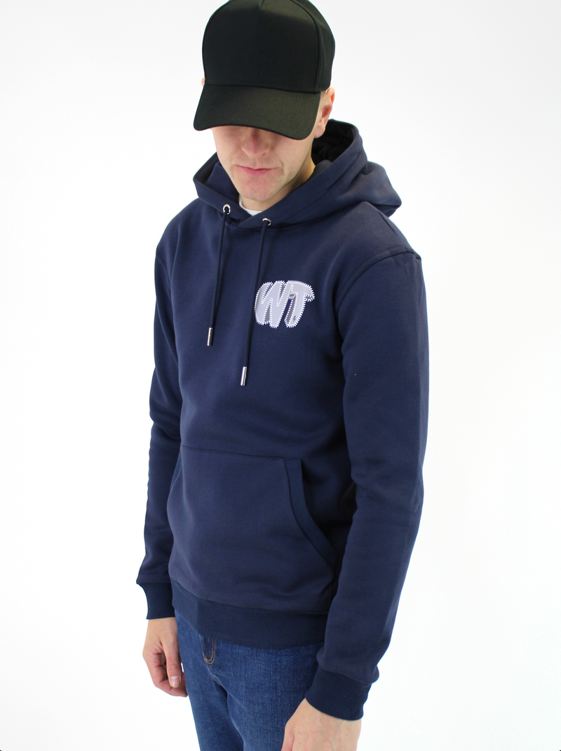 Navy WT Puff Hoodie