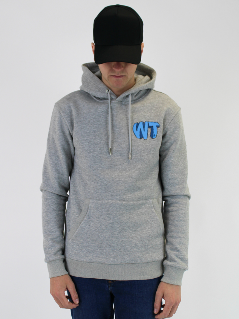 Light Grey WT Puff Hoodie