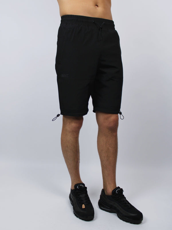 Black V6 Cargo Shorts