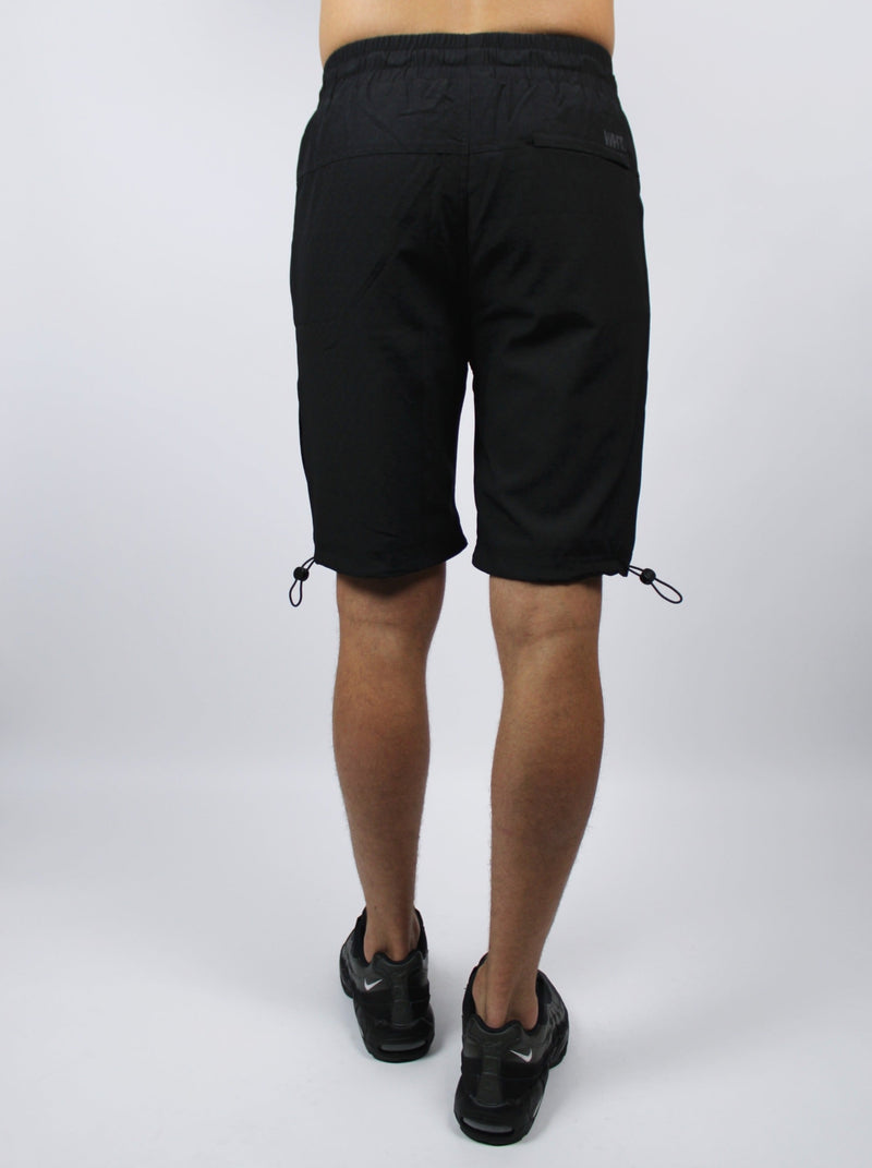 Black V6 Cargo Shorts