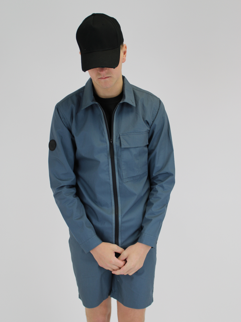 Petrol Blue Overshirt