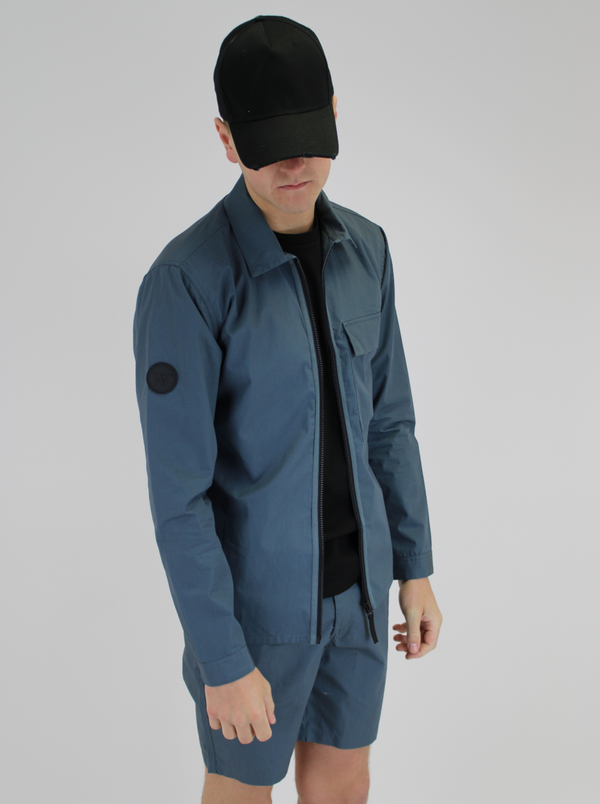 Kids Petrol Blue Overshirt