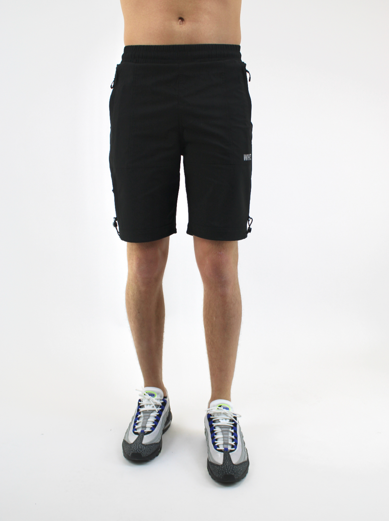 Kids Black V7 Cargo Shorts